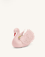 Alani Swan Shaped Crossbody Bag - Light Pink