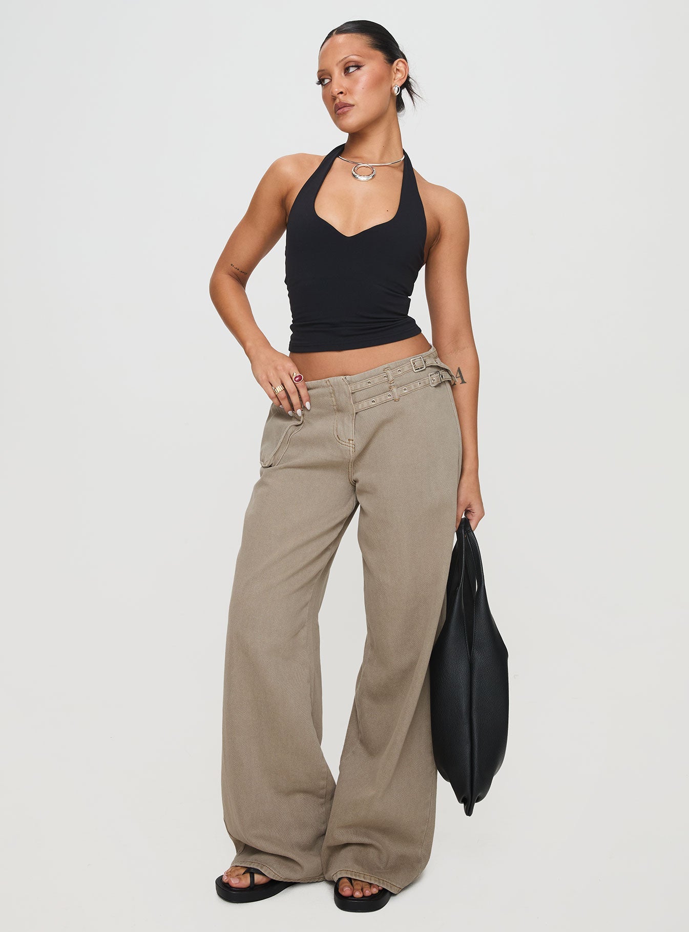 Paltrow Cargo Jeans Washed Brown