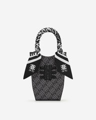 FEI Faux Silk Twill Scarf - Black