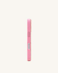 Lemon Artificial Crystal Phone Case - Pink