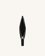 Seren Zipped Card Case - Black